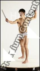 Fighting reference poses of Moses