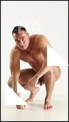 Kneeling reference poses of Ivan