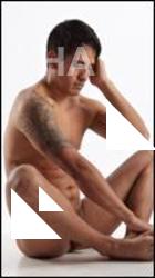 Sitting reference poses of Mack