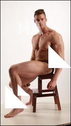 Sitting reference poses of Andrew