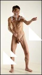 Standing reference poses of Sidney