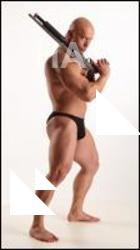 Fighting reference poses of Sebastian