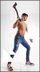 Fighting reference poses of Mack