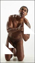 Kneeling reference poses of Denny