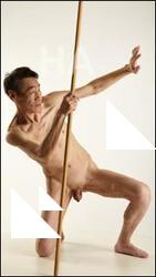 Kneeling reference poses of Sidney