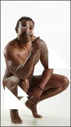 Sitting reference poses of Denny