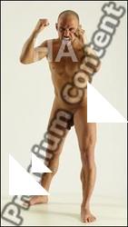 Stereoscopic 3D reference poses of George Lee