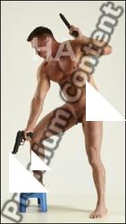 Stereoscopic 3D reference poses of Ivan