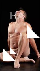 Sitting reference poses of Paul Mc Caul