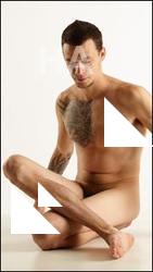 Sitting reference poses of Willard