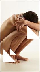 Kneeling reference poses of Oris