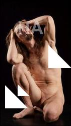 Kneeling reference poses of Gruffydd