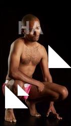 Kneeling reference poses of Aaron