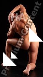 Kneeling reference poses of George Lee