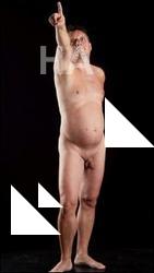 Various reference poses of Paul Mc Caul