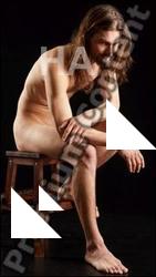 Sitting reference poses of Gruffydd