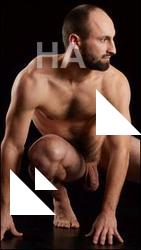 Kneeling reference poses of Orest