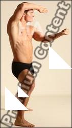 Karate reference poses of Zdenek