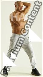 Stereoscopic 3D reference poses of George Lee