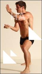 Karate reference poses of Zdenek