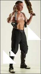 Stereoscopic 3D reference poses of Ivan