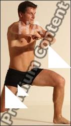 Karate reference poses of Zdenek