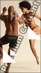 African dance reference poses of Holly & Ron