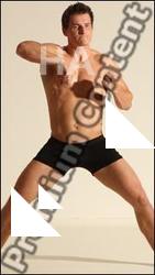 Karate reference poses of Zdenek