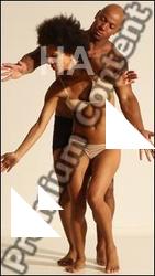 African dance reference poses of Holly & Ron