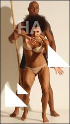 African dance reference poses of Holly & Ron