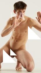 Kneeling reference poses Jamie