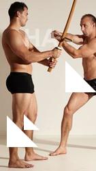 Fighting reference poses Norbert & Radan