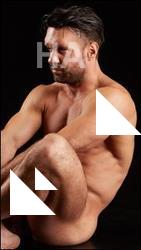 Sitting reference poses Larry Steel