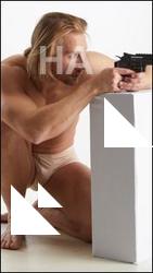 Fighting reference poses Erling