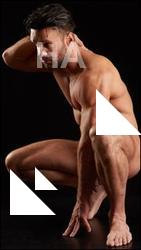 Sitting reference poses Larry Steel