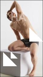 Kneeling reference poses Brett