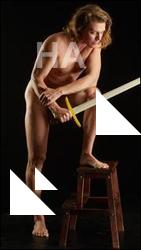 Standing reference poses Ricky Rascal