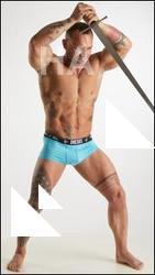 Fighting reference poses Garrott