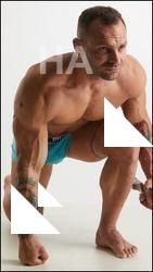 Fighting reference poses Garrott