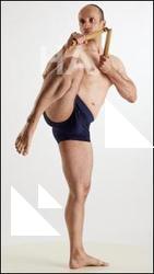 Fighting reference poses Serban