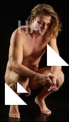 Sitting reference poses Ricky Rascal