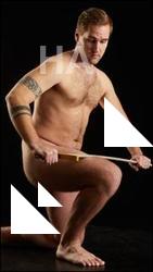 Kneeling reference poses Albin