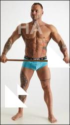 Fighting reference poses Garrott