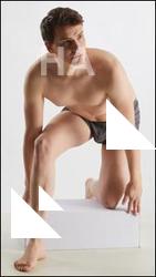 Kneeling reference poses Brett