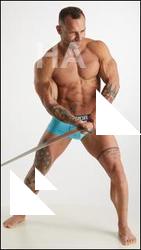 Fighting reference poses Garrott