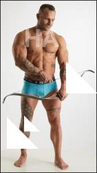 Fighting reference poses Garrott