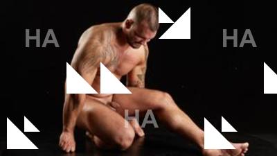 Kneeling reference poses Grigory