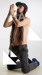 Kneeling reference poses Nigel