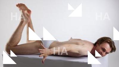 Laying reference poses Tony