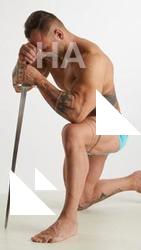 Fighting reference poses Garrott